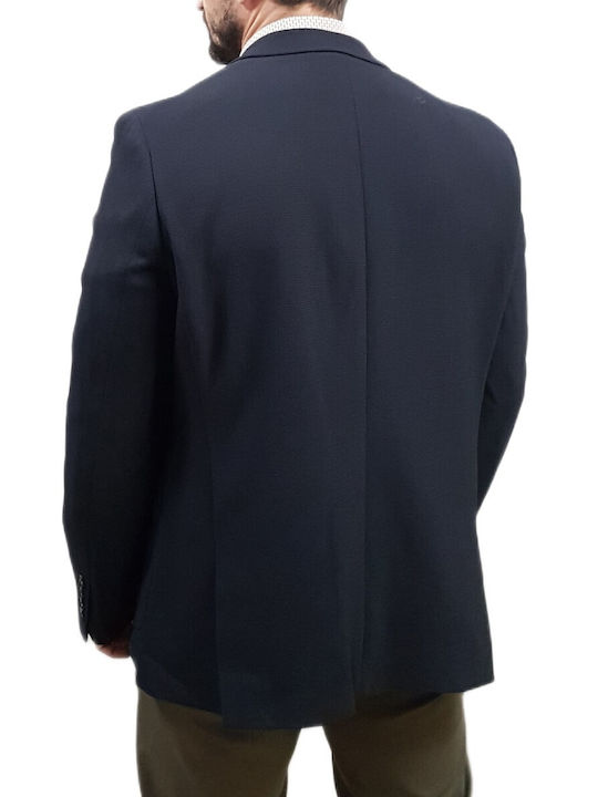 Men's Suit Jacket Regular Fit Sky Captain, Indigo