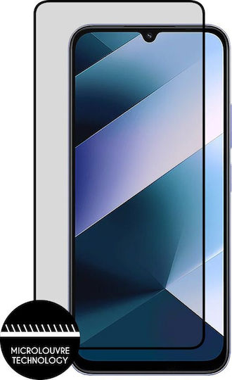 Idol 1991 0.25mm Full Glue Privacy Tempered Glass Black (Poco C85)