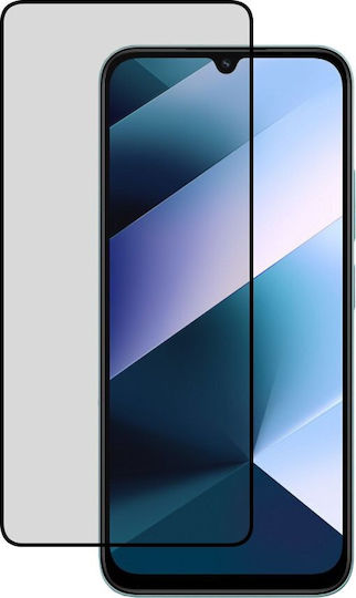 Idol 1991 0.25mm Full Glue Privacy Tempered Glass Black (Poco C85)