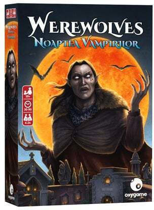 Joc de Societate Werewolves Vampire Night pentru 6+ Jucători 10+ Ani Pegasus Spiele
