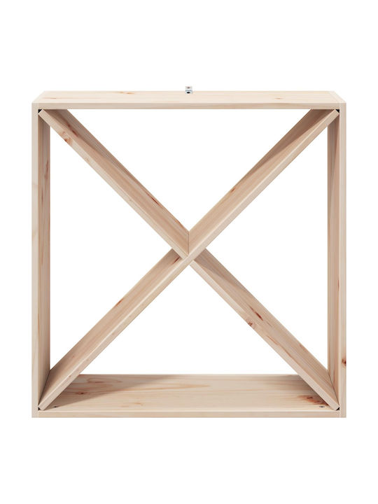 vidaXL Freistehend Weinkeller Beige 62x25x62εκ.