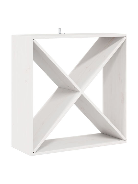 vidaXL Επιδαπέδια Κάβα Ποτών Λευκή 62x25x62εκ.
