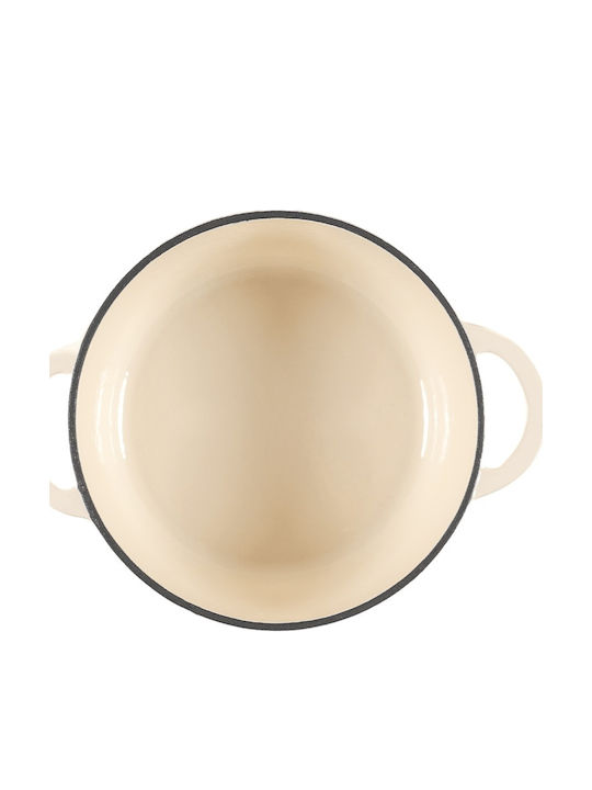 Lätt Home Deep Cast Iron Pot 2.8lt 22cm