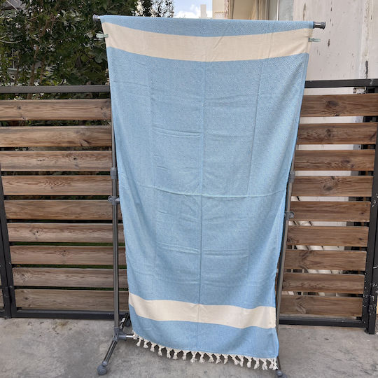 Zarafet Πετσέτα Θαλάσσης Μπλε 100x180εκ.