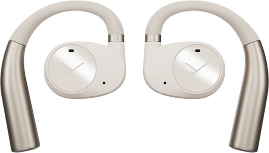BeyerDynamic Verio 200 Open Ear Bluetooth Handsfree Ακουστικά με Αντοχή στον Ιδρώτα και Θήκη Φόρτισης Cream