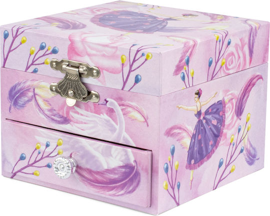 Music Box Jewelry Box Feather