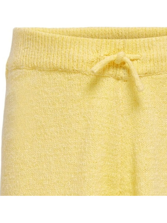 Kids' Shorts/Bermudas Fabric Yellow