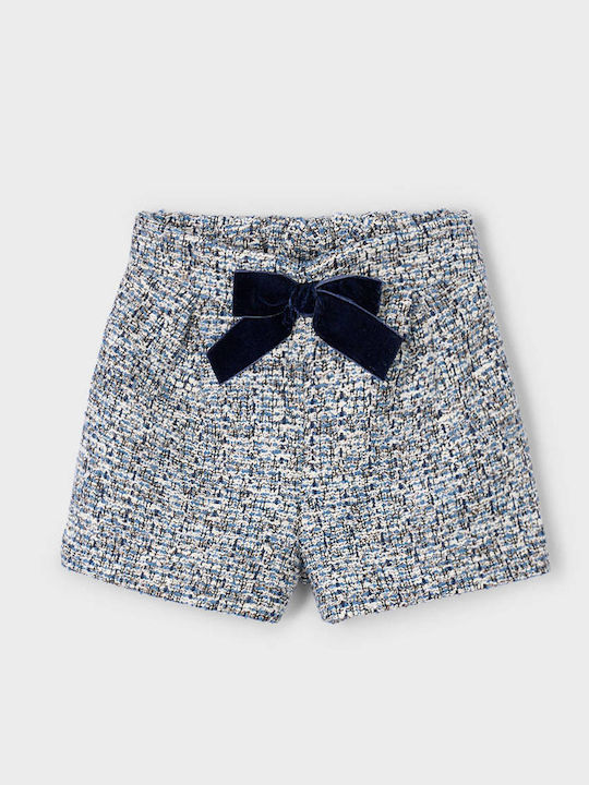 Kinder-Shorts/Bermudas Stoff Marineblau
