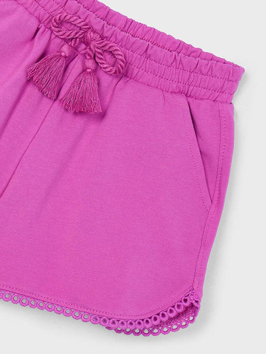 Kids' Shorts/Bermudas Fabric Pon Pon Orchid