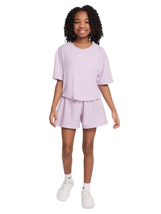 Детски шорт/бермуда Спортен Текстил Dri-Fit Doll / White