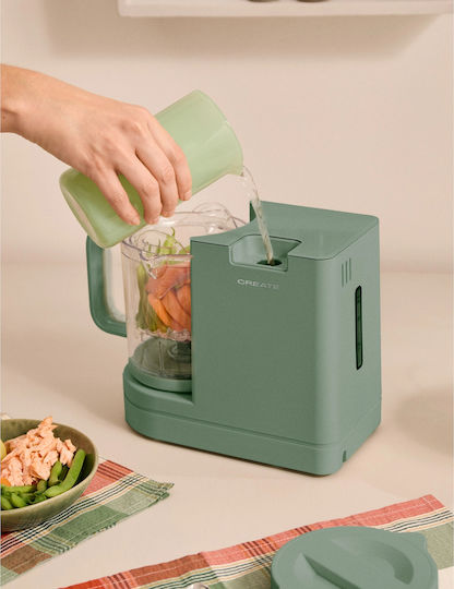 Create Baby ChefBot Βρεφικός Ατμομάγειρας με Μπλέντερ 0.9lt