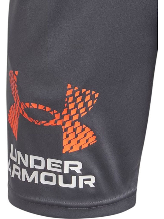 Kids' Athletic Shorts/Bermudas Tech Logo Gray