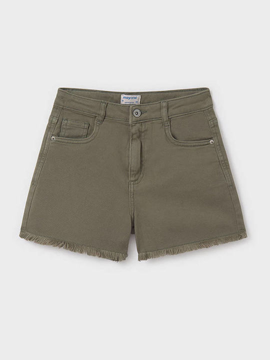 Kinder-Shorts/Bermudas Stoff Khaki