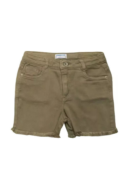 Kinder-Shorts/Bermudas Stoff Khaki