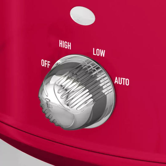 Swan Retro Electrică Cazan 200W cu Capacitate 3.5lt Roșie