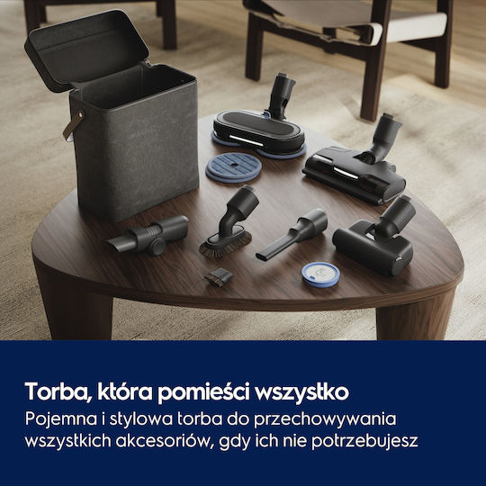 Electrolux EP83HB25WU Επαναφορτιζόμενη Σκούπα Stick 25.2V Καφέ