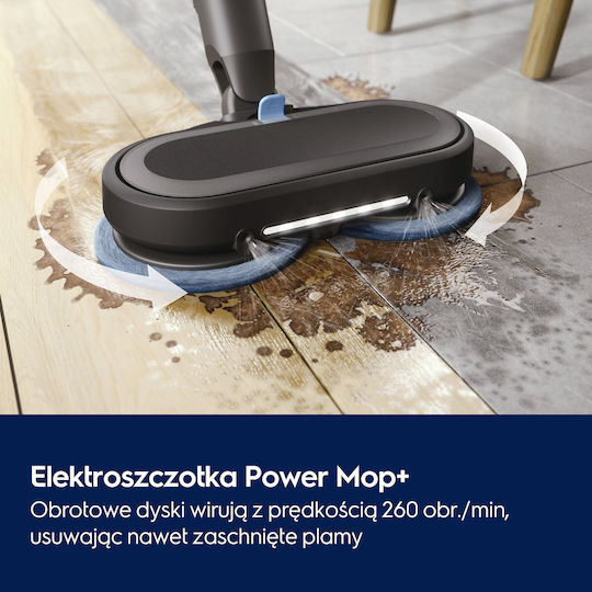 Electrolux EP83HB25WU Επαναφορτιζόμενη Σκούπα Stick 25.2V Καφέ