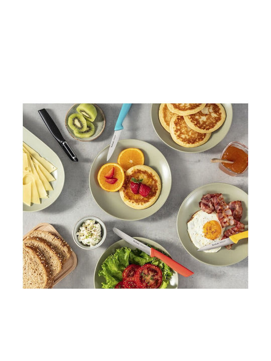 Tefal Colorfood Комплект Ножове от Неръждаема Стомана 3 Бройки