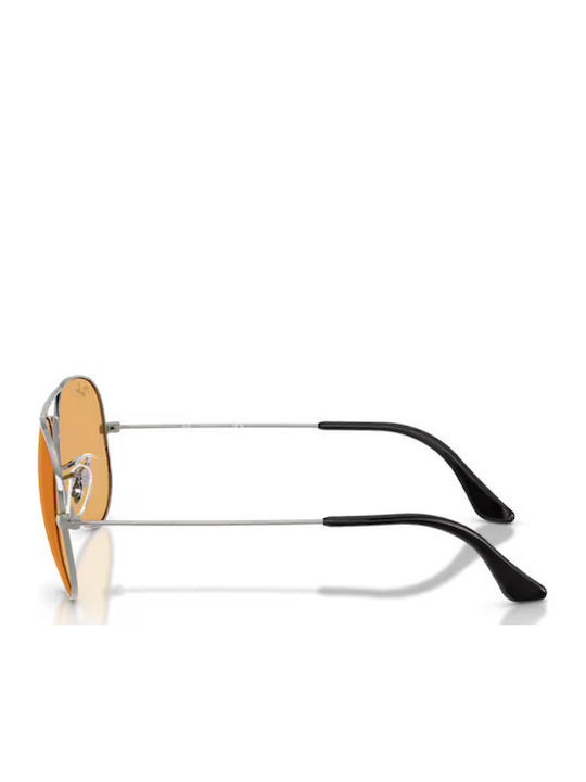 Ray Ban Sunglasses Silver with Metal Frame & Brown Lens Ray Ban Sunglasses Silver with Metal Frame & Brown Lens