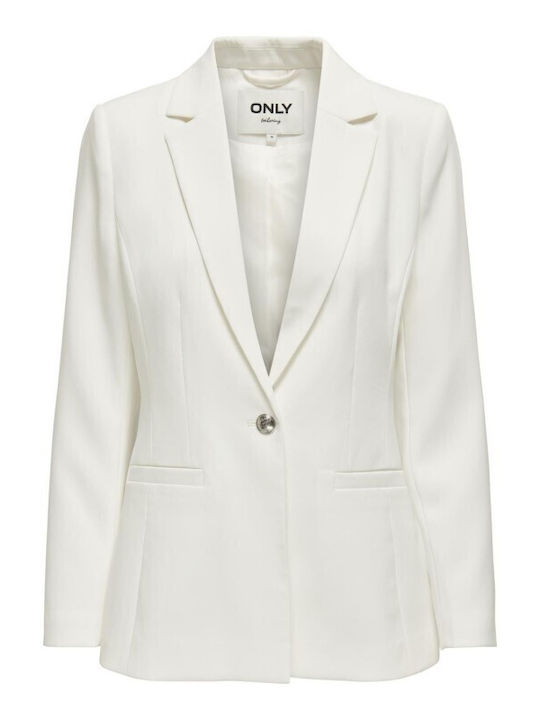 Only Damen Blazer Weiß
