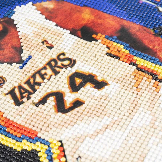 Nice Diamantiny Level Up Celebrities Δημιουργικό Σετ Μωσαϊκού “kobe” Πολύχρωμα 3d Διαμαντάκια 96452 8+ Ετών