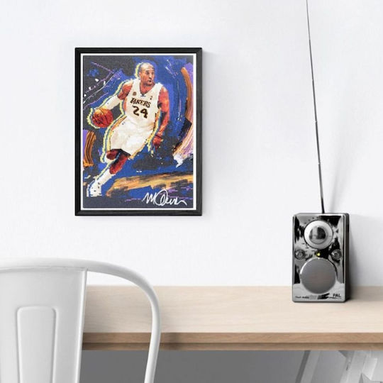 Nice Diamantiny Level Up Celebrities Δημιουργικό Σετ Μωσαϊκού “kobe” Πολύχρωμα 3d Διαμαντάκια 96452 8+ Ετών