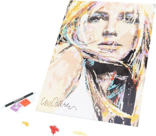 Nice Diamantiny Level Up Celebrities Creative Mosaic Set Britney Multicolored 3D Diamonds 96453 8+ Years