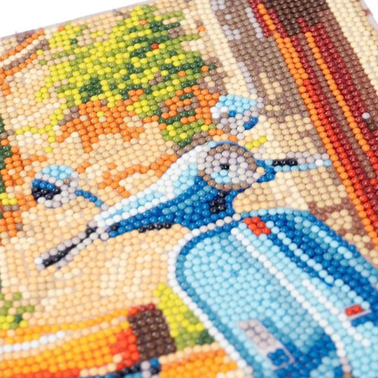 Nice Diamantiny Quadro I Δημιουργικό Σετ Μωσαϊκού “scooter” Πολύχρωμα Διαμαντάκια 96564 8+ Ετών