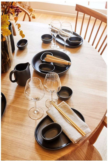 Eva Solo Serving Bowl Round Ceramic Black Eva Solo Serving Bowl Round Ceramic Black