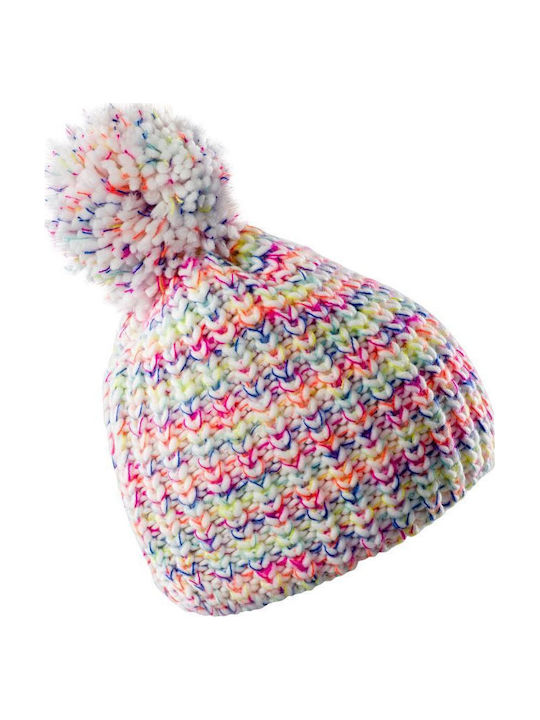 Kids Beanie Knitted Multicolour