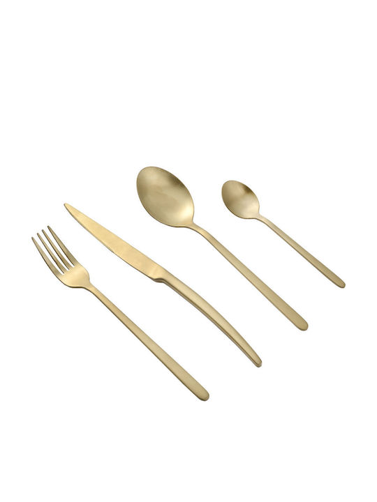 Estia Champange Cutlery Set Stainless Silver 24pcs