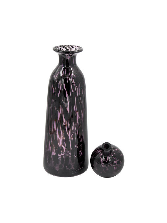 Keskor Decorative Vase Purple 12x12x41cm