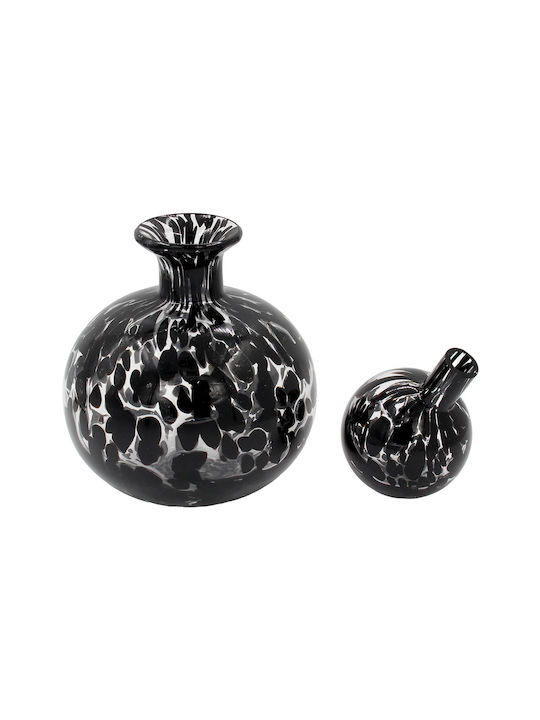 Keskor Decorative Vase Black 18x18x26cm