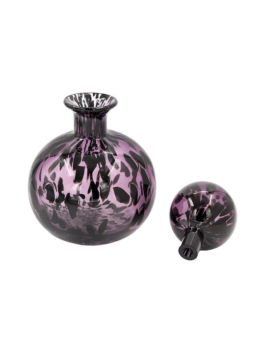 Keskor Decorative Vase Purple 18x18x26cm