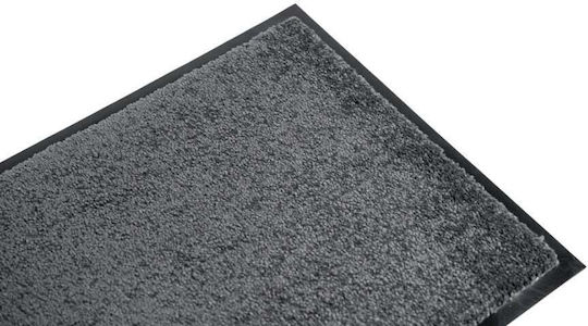 Sdim Fußmatte Teppich mit rutschfester Unterlage Gray 60x80cm