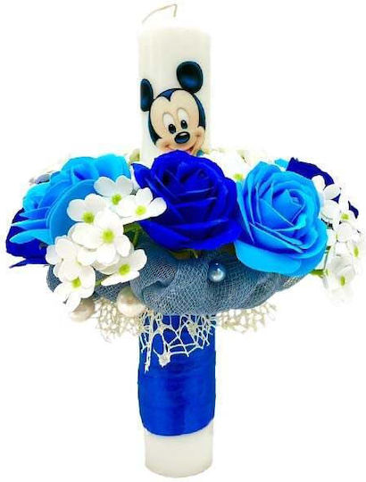 Velve Lumânare de Botez cu tema Mickey