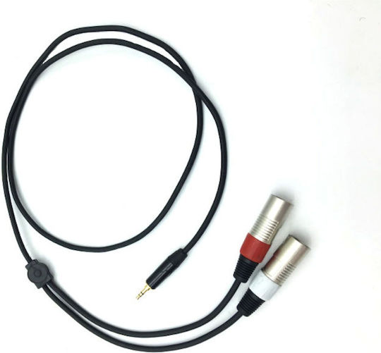 Cobra 2 x XLR male to 3.5mm male 3m Cable (CL330-03)