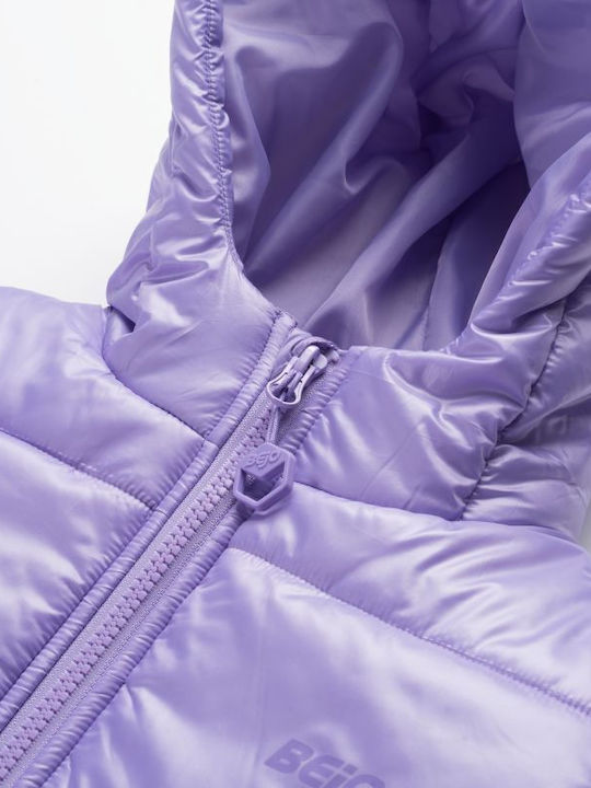 Kinder Steppjacke Lila