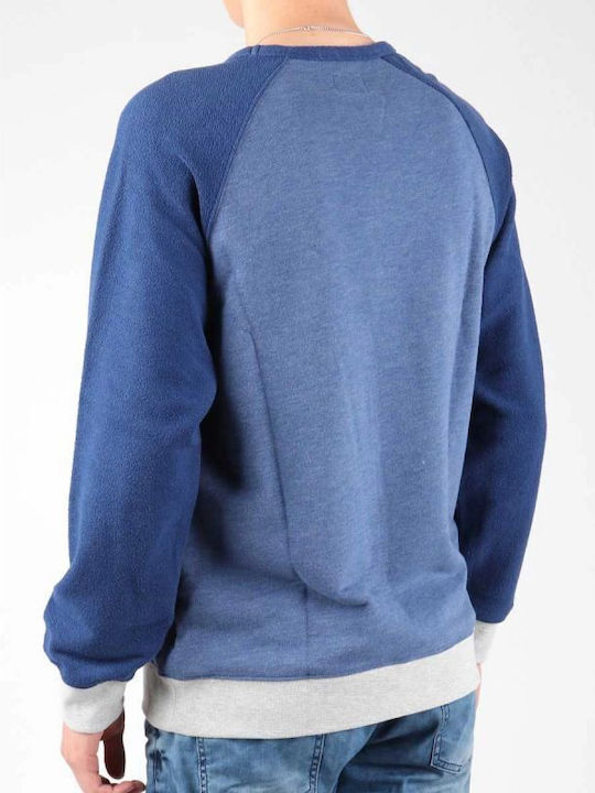 Kinder-Sweatshirt Blau Graphic Crew