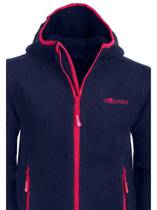 Kinder Freizeitjacke mit Kapuze Navy Blue