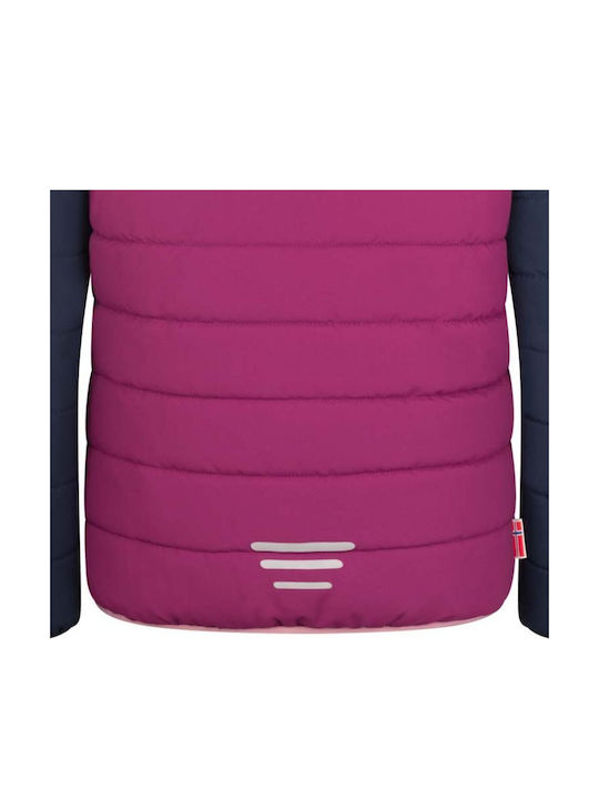 Wasserdicht Kinder Freizeitjacke mit Kapuze Pink
