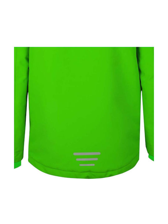 Wasserdicht Kinder Freizeitjacke mit Futter Winter Green