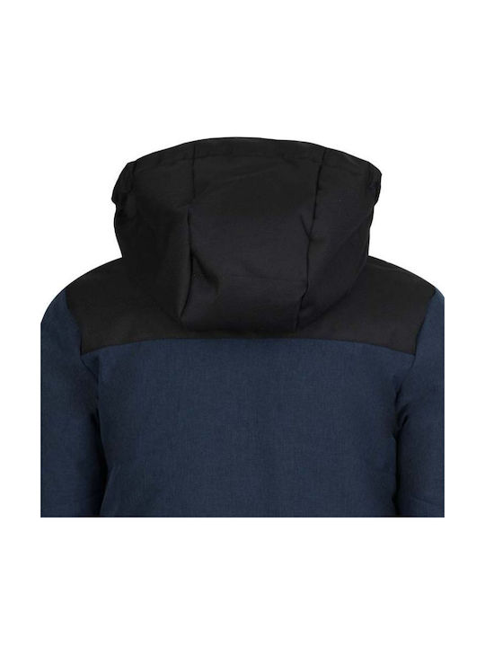 Wasserdicht Kinder Freizeitjacke Winddicht mit Kapuze Navy Blue