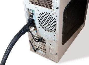 Organizator Etichetă Cablu Husă Cablu Neagră 1 Bucată Pro5110