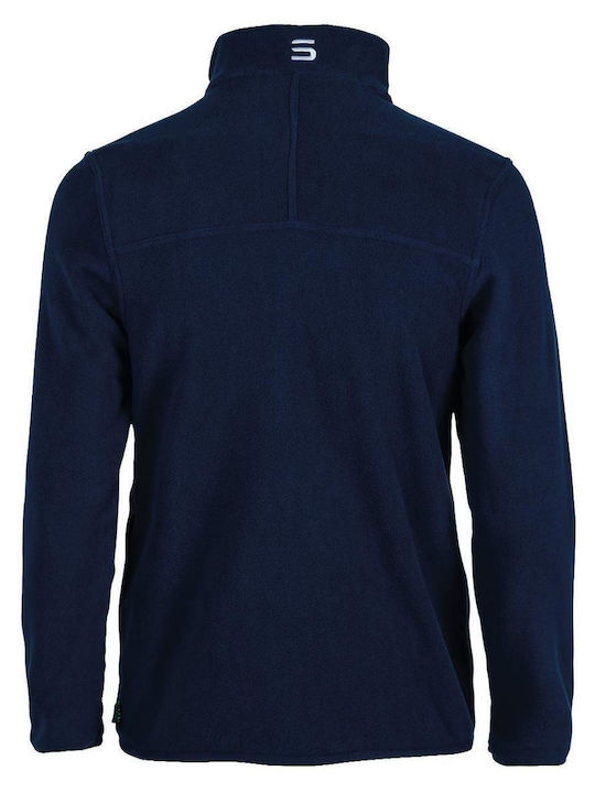 STOP Ζακέτα Εργασίας Fleece Navy Μπλε