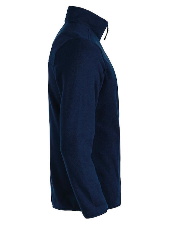 STOP Ζακέτα Εργασίας Fleece Navy Μπλε