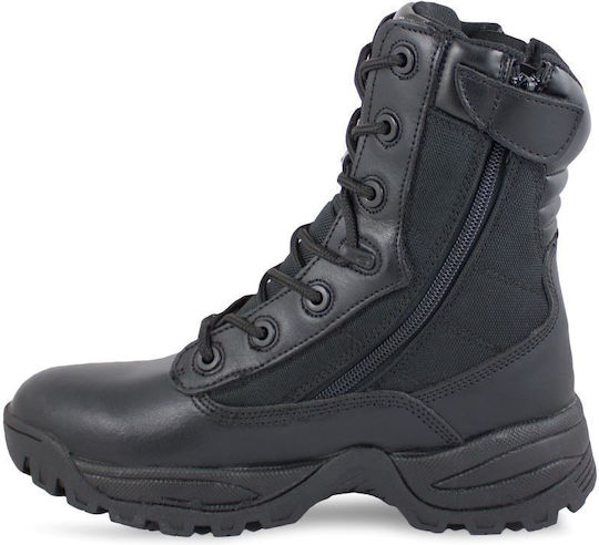 Mil-Tec Military Boots Leather Black 12822202-007