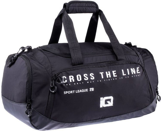 IQ Reisetasche 42Es Schwarz Stoff L51xB28xH30cm