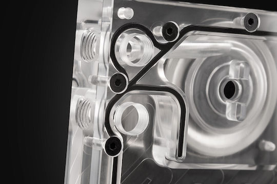 Ek Water Blocks Ek Water Blocks Ek-Quantum Kinetic3 Flt D5 PWM Reservoir-Pump Combination 240mm D-RGB Acrylic