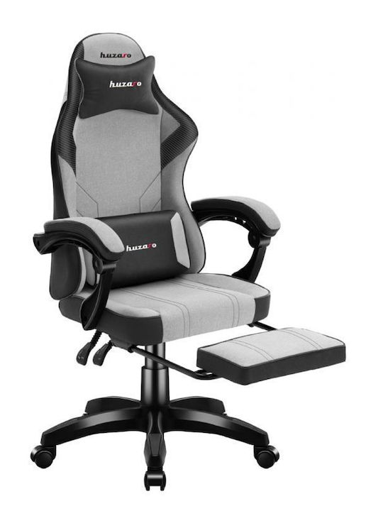 Force 3.7 Fabric Gaming Chair with Adjustable Arms Gray